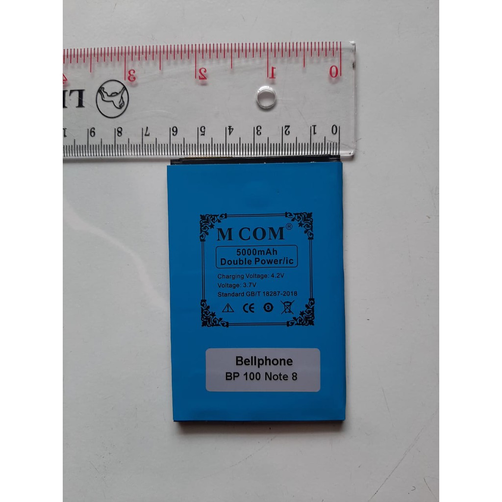 Battery Batre Baterai Double Power Mcom Bellphone BP 100 Note 8