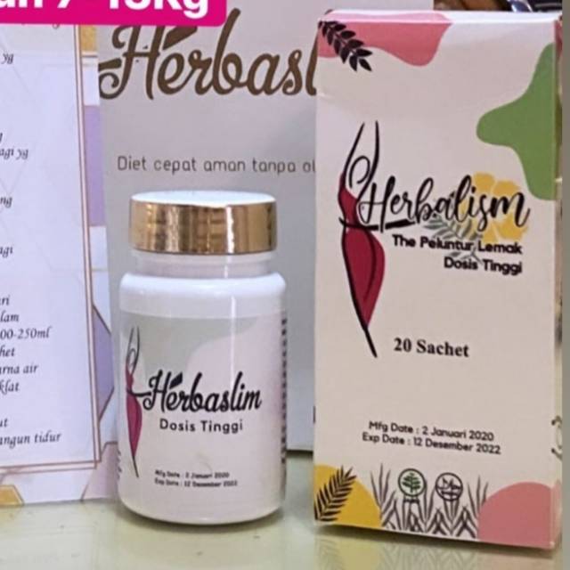 

1 BOTOL HERBASLIM DOSIS TINGGI