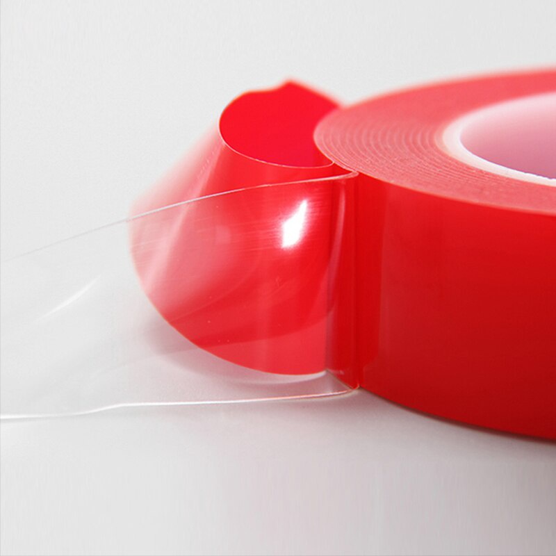 Double Tape 3M X 10mm Transparan Untuk Mobil / Motor