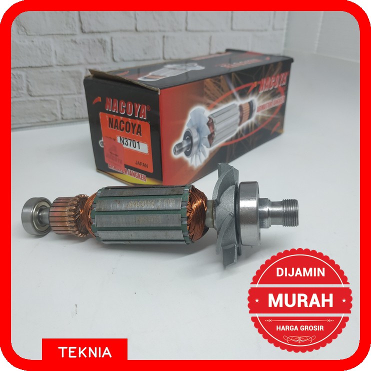 Armature Angker NACOYA N3701 / Mesin Trimmer Makita NACOYA