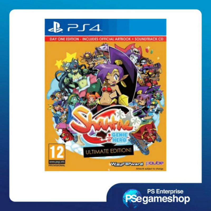 Ps4 Shantae: Half Genie Hero Ultimate Edition Day One (reg 2)