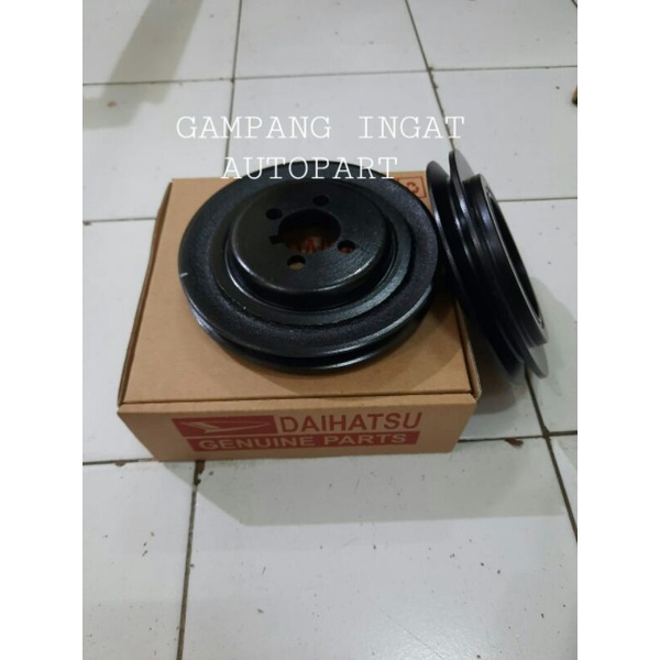 Pully Kruk As Pully Ker As Pulley Crankshaft Daihatsu Espass 1300cc S89 Zebra 1300cc