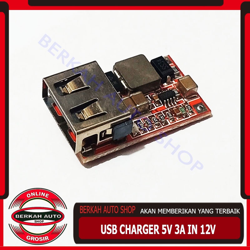 Usb charger 5V 3A in12V-24V out 5V 3A