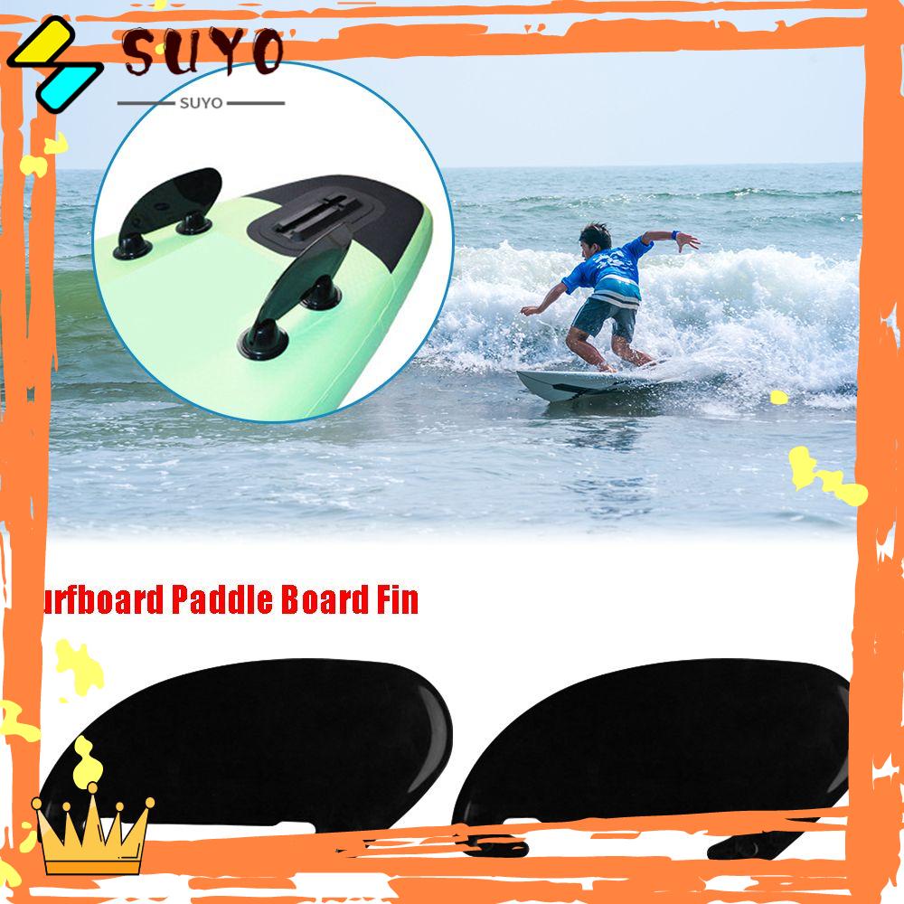 Suyo 2Pcs Sirip Papan Surfing / Diving / Olahraga Air