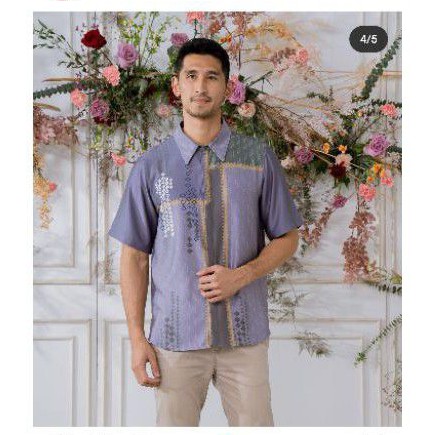 Daffa Shirt Mauve by Geulis