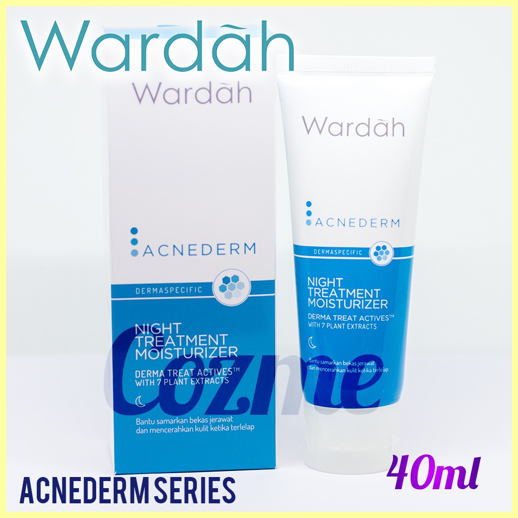 WARDAH Acnederm NIGHT Treatment Moisturizer 40ml