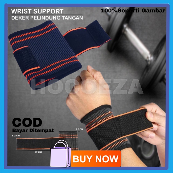 DEKER PELINDUNG PERGELANGAN TANGAN NEOPRENE RUBBER BERMUTU TINGGI, LEMBUT DAN HALUS WRIST SUPPORT VA321