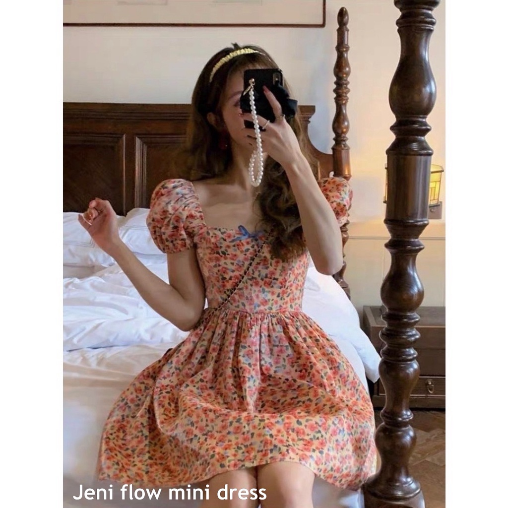 Jeni flow mini dress - Thejanclothes