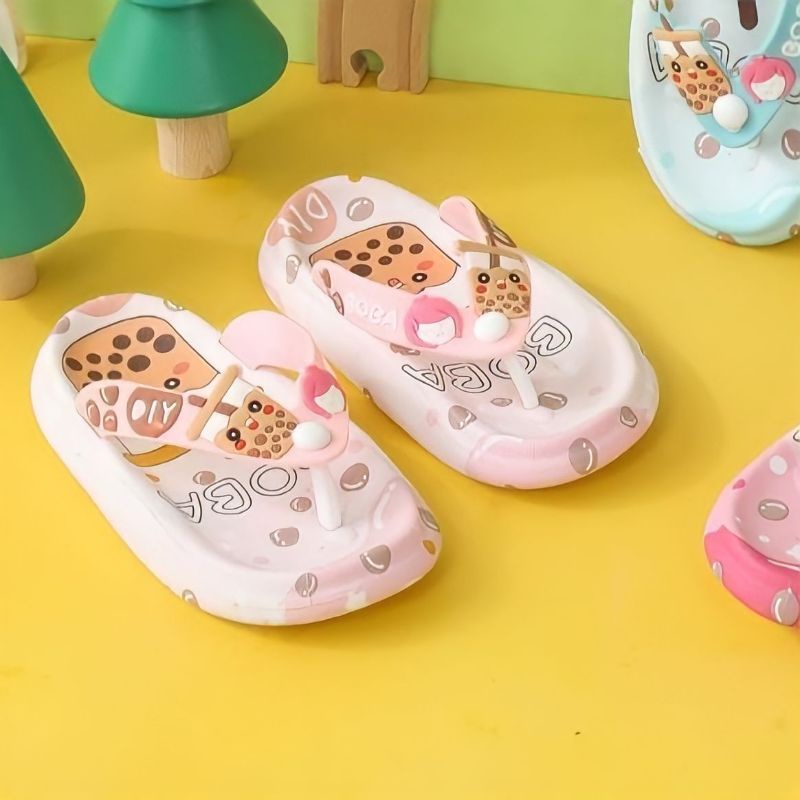 Sandal boba anak perempuan Sendal anak perempuan import