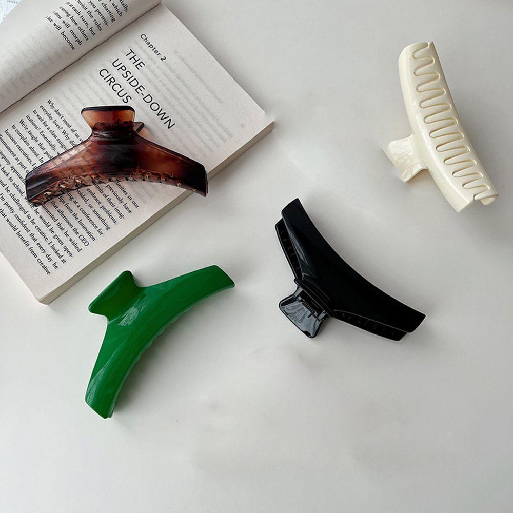 Agustina Cakar Rambut Kepribadian Geometris Sederhana Hiasan Kepala Mencuci Muka Perempuan Mandi Gadis Akrilik Women Hair Clip