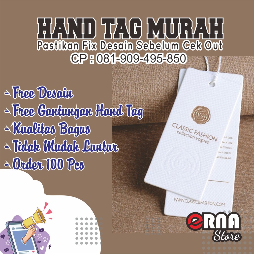 

HANGTAG BAJU, UK 5X9 AC260 1 SISI | free GANTUNGAN HANGTAG | LABEL HANGTAG| HANGTAG OLSHOP