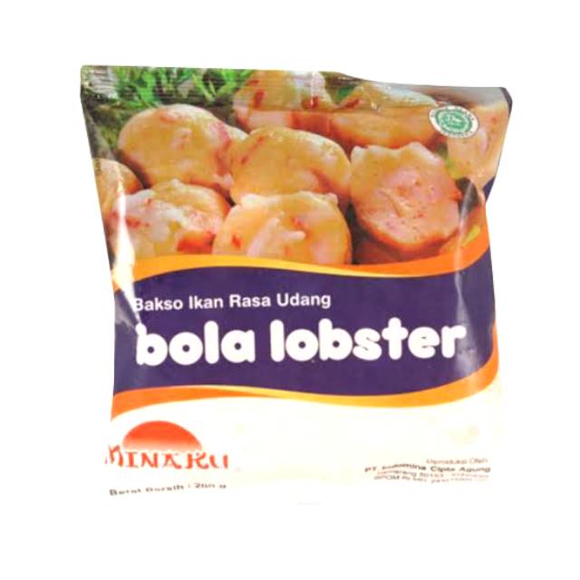 

BASO MINAKU BOLA LOBSTER 200 GRAM MAKANAN BEKU MURAH