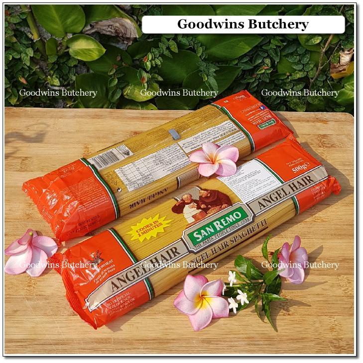

Pasta SANREMO SPAGHETTI ANGEL HAIR 500g San Remo Australia