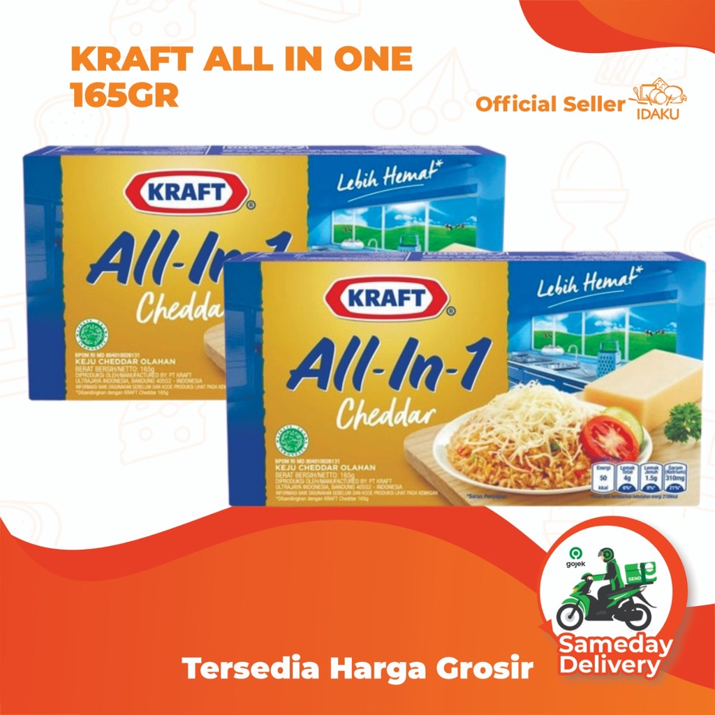 

KRAFT ALL IN 1 165GR