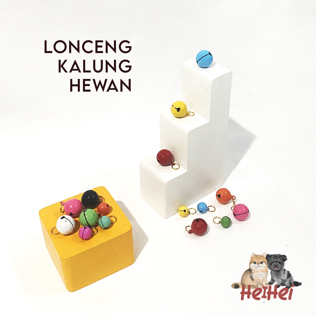 Lonceng Kerincing Kalung Kucing Anjing Bell Premium High Quality 1,4 cm dan 2 cm