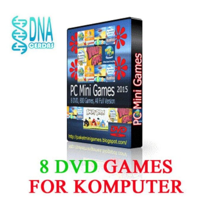 koleksi kumpulan Paket dvd game PC Mini Games Collection Pack