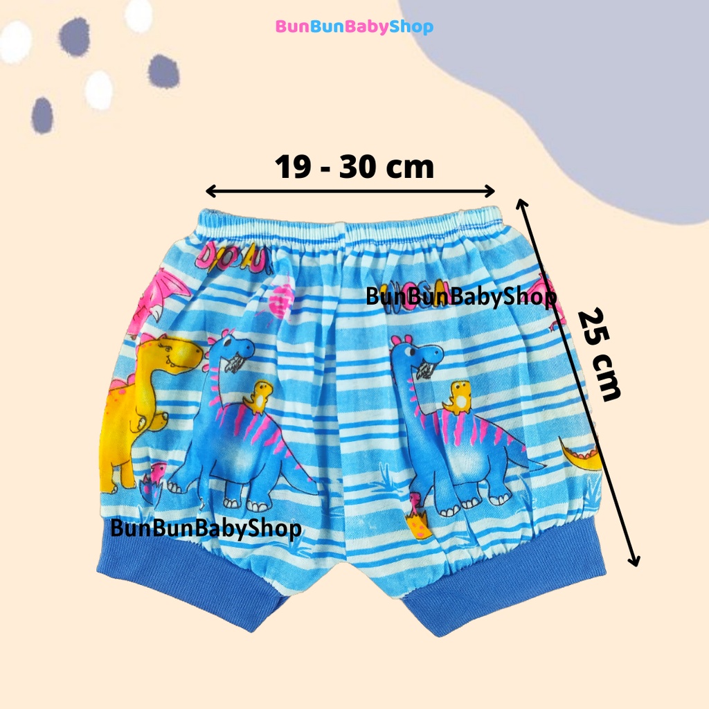 Celana Pendek Bayi Daily Pants Laki Perempuan Perlengkapan Fashion Bayi Baru Lahir Baju Baby Newborn Pakaian Bawahan Bunbunbabyshop