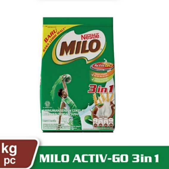 Best Produk Milo 3in1 Activgo 1kg Milo 3 In 1 1kg Activ Go Kj4 Shopee Indonesia