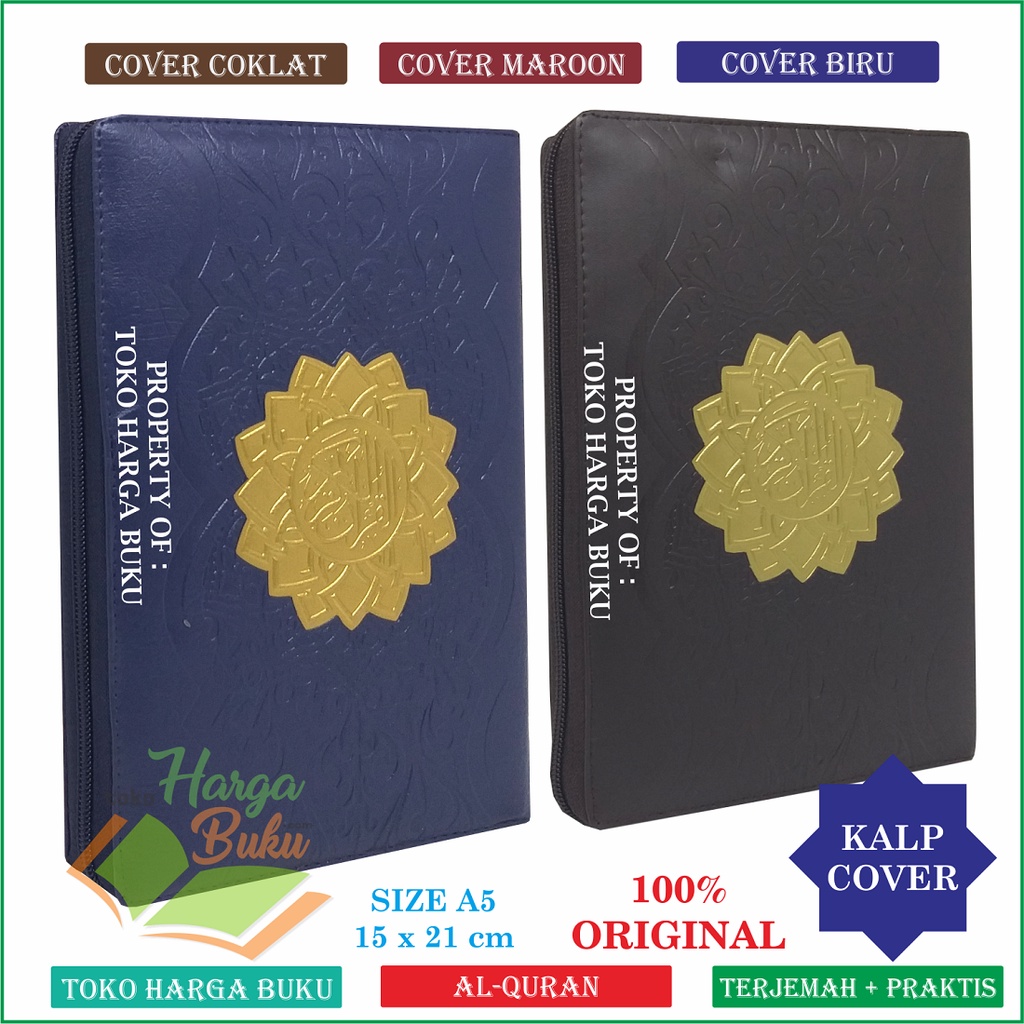 Foto Al-Quran Cordova A5 Jaket Resleting Syamil Quran ORI