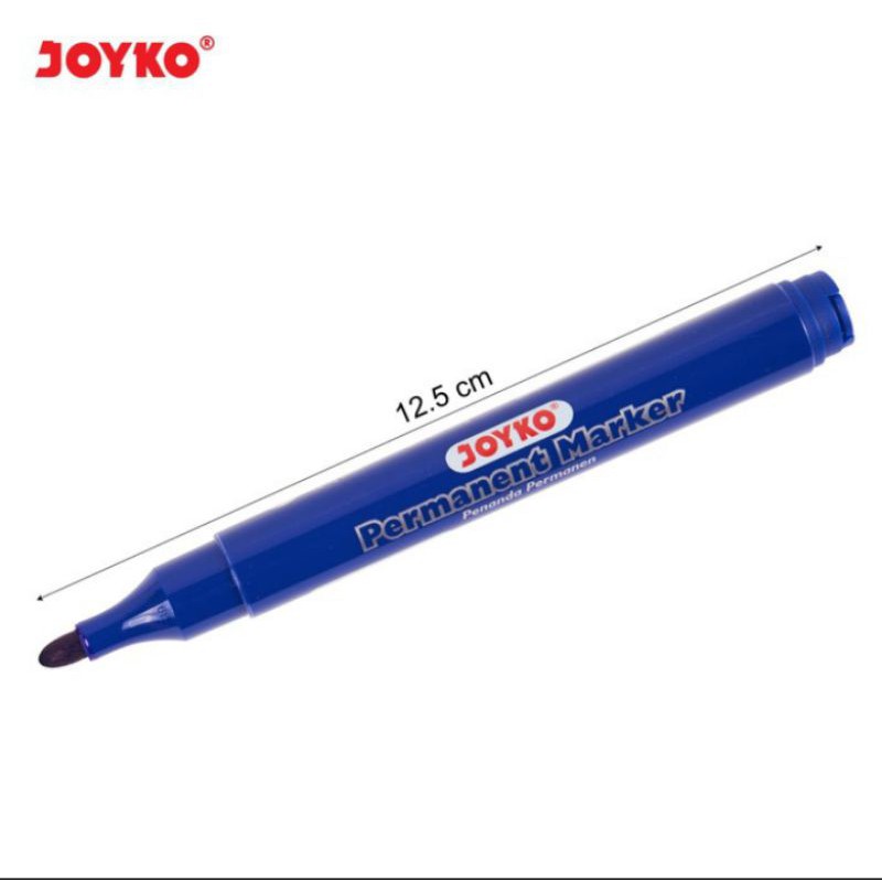 spidol permanen biru joyko bonus Refill permanen marker PM 34 - RF