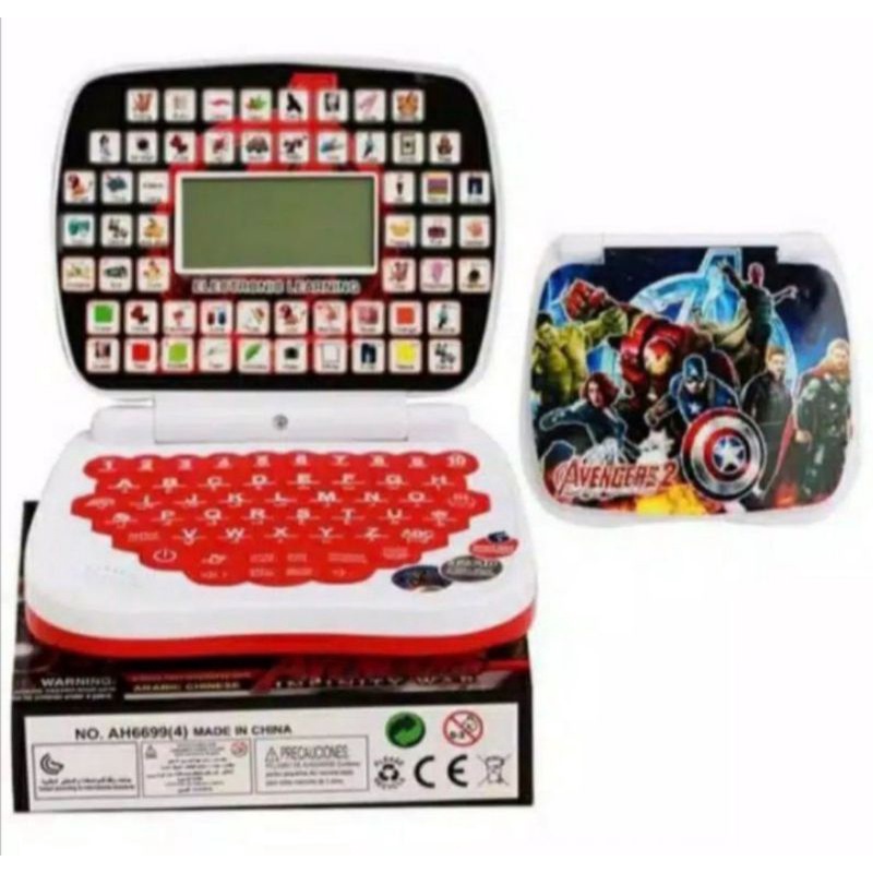 PROMO MAINAN ANAK LAPTOP 4BAHASA LAYAR