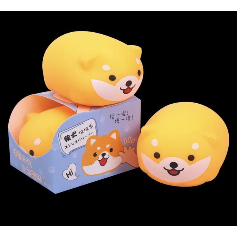 Mainan Anak Squishy Anjing Shiba Inu Puppy Animal Premium Squeeze New Binatang Pop It Dog Pug Fidget Toys Kids Stress Ball Vent Relieve Relief