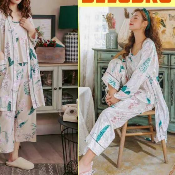 BigSale PP KIMONO 3 LAPIS /3IN1 BAHAN BELUDRU TEBAL  N HALUS/ LEMBUT ...