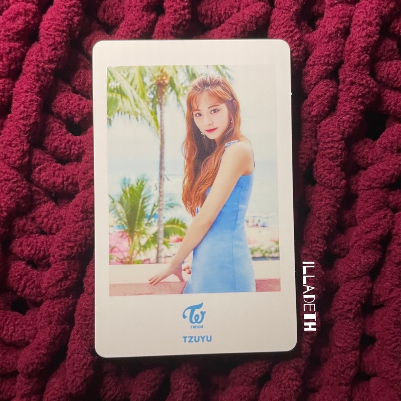 [Ready Stock] PHOTOCARD POLAROID TWICE TWAII’S SHOP JAPAN | Pola PC Tzuyu Jepang Japan