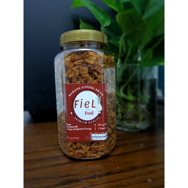 

bawang goreng kemasan toples 250gram.