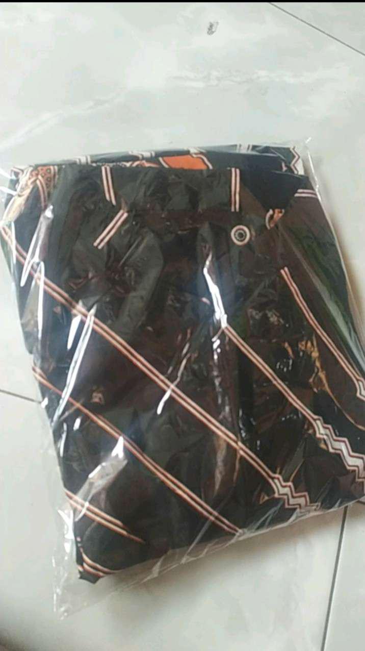 Batik Couple Keluarga Sania Ruffle Ori Ndoro Jowi Dnt Motif Gemek