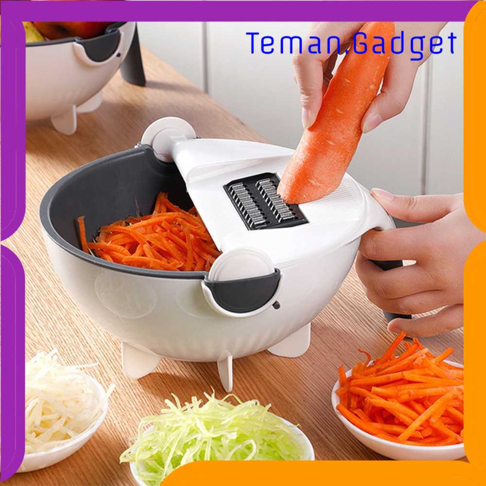 TG-DA BEEMSK Parutan Serbaguna Mangkok Penampung Vegetable Slicer - PJ493