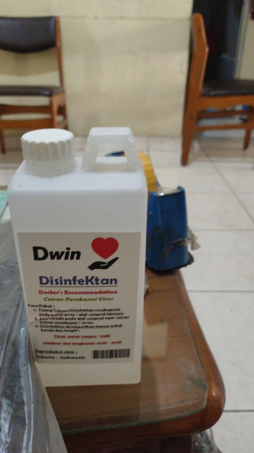 Disinfektan 1000 Ml / 1 Liter Desinfektan Disinfektant