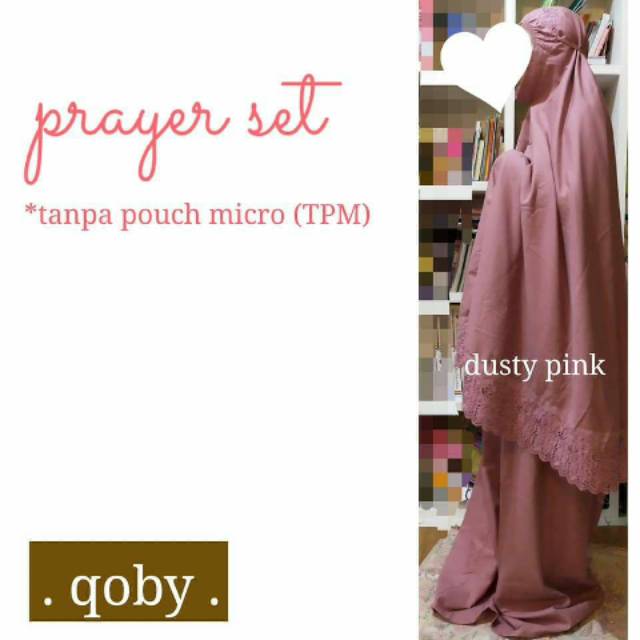 Mukena Qoby Prayer Set Mukena Bordir