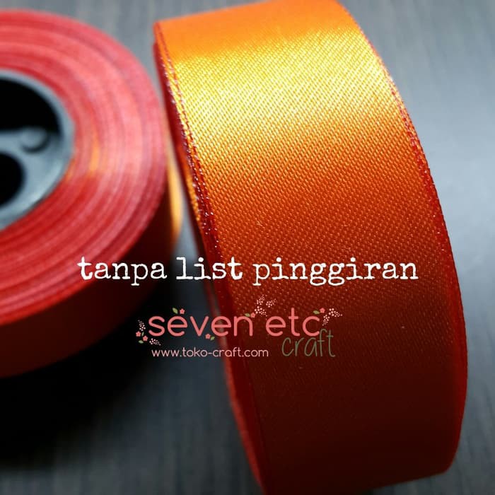 

EKSKLUSIF PITA SATIN POLOS - LEMES UKURAN 1" (2,5 CM) !!!!!
