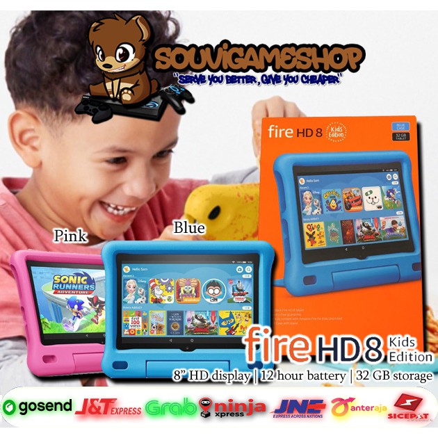 Jual READY !!Amazon All New Fire HD 8 Kids Edition Tablet 8" Inch HD Display 32 GB | Shopee Indonesia