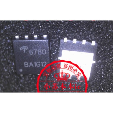 1pc Sparepart Komponen Elektronik Chip Ic Aon6780 6780 Dfn-8 Power