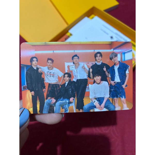 BTS Photocard Official Group Butter / OT7