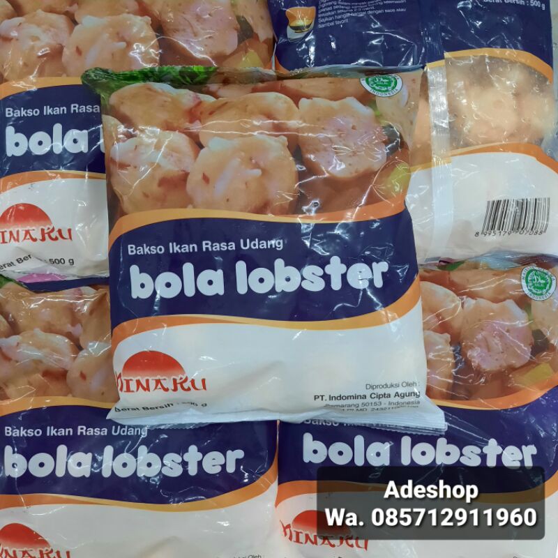 

bakso baso bola lobster minaku 500gr gram