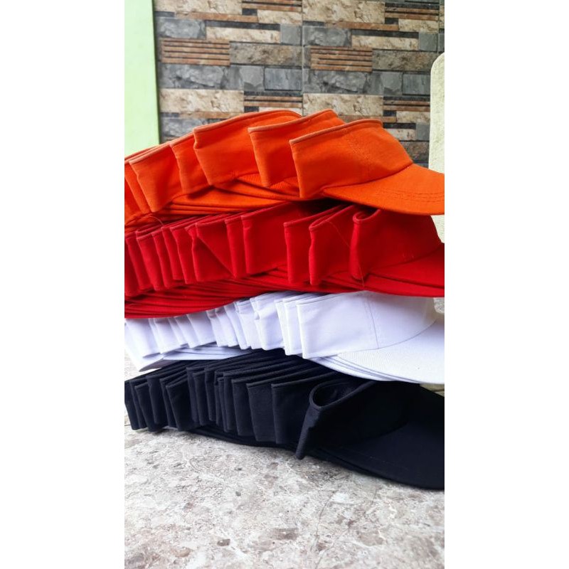 topi golf / topi senam (free bordir nama)