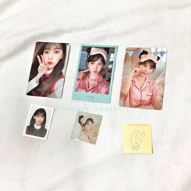 [Official] Sakura set IZ*ONE Secret Diary