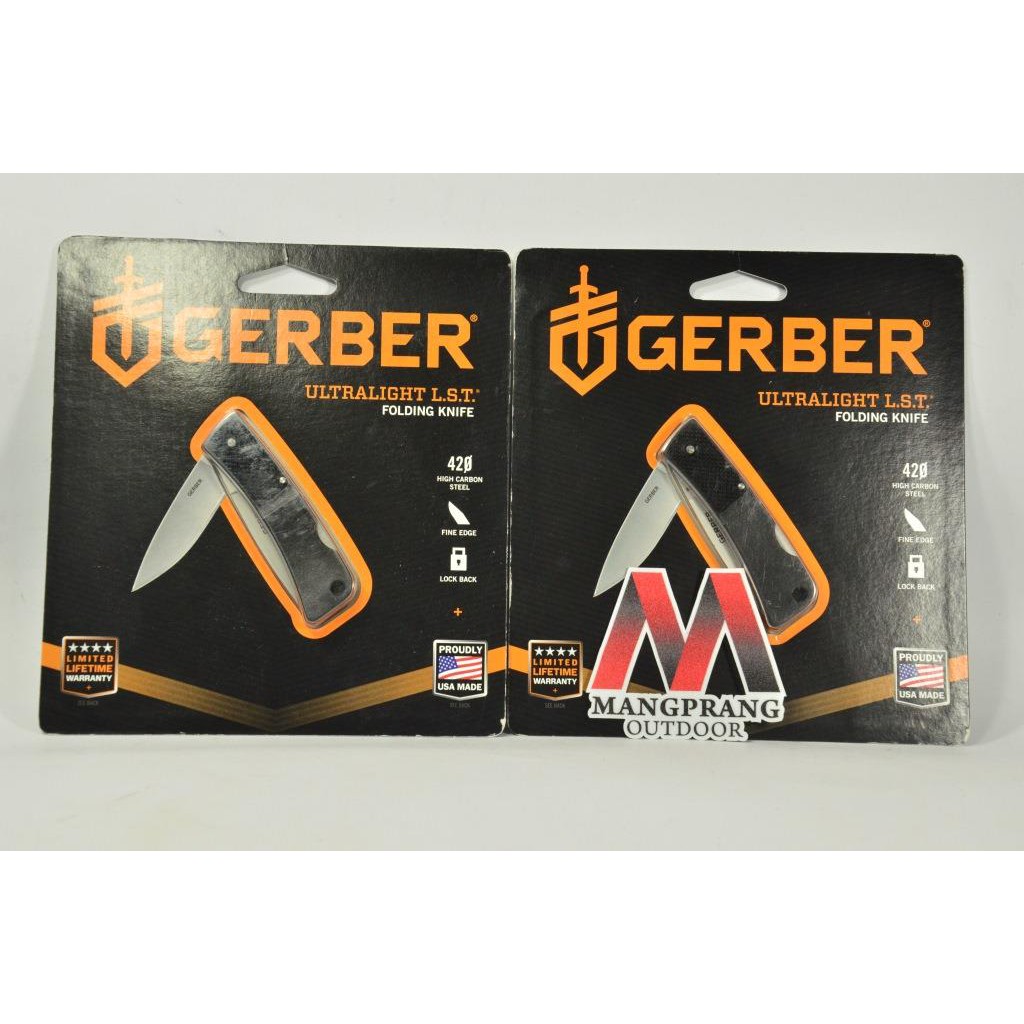 Pisau Lipat EDC Gerber Ultralight LST Folding Fine Edge Knife