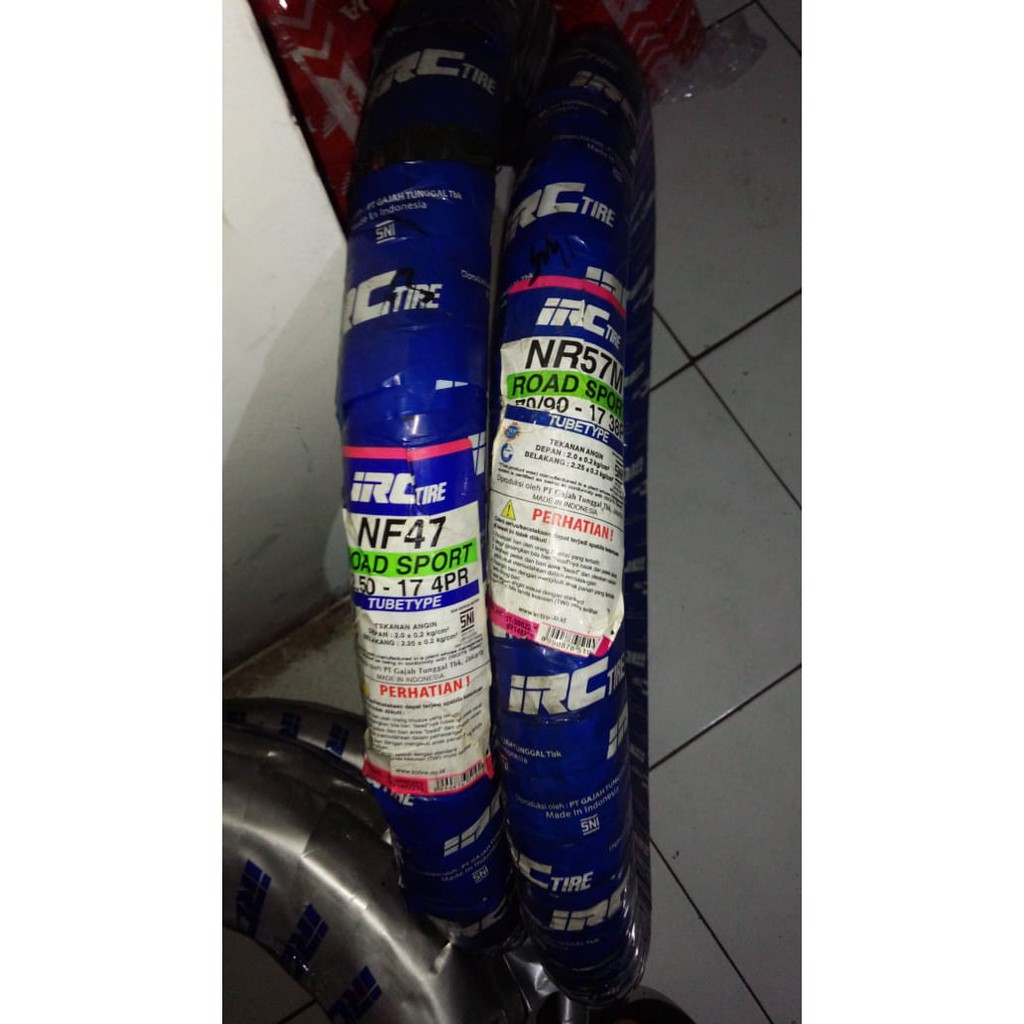 BAN DEPAN BELAKANG IRC BAN DEPAN BELAKANG IRC PROMO BAN DEPAN BELAKANG IRC MOTOR BEBEK