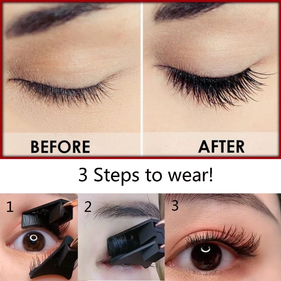 MAGNETIC Penjepit Bulu Mata Magnet False Eyelash Curler Magnetik Untuk Makeup/Kosmetik Wanita