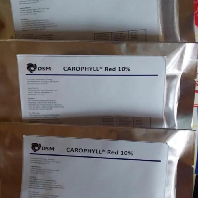 FREE ONGKIR Carophyl Red (Original DSM Cantaxanthine 10%) 100 gram