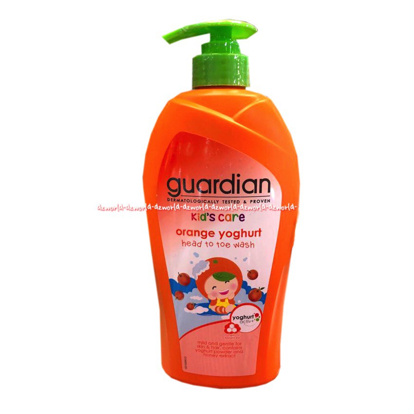 Guardian Kids Yougurt Head To Toe Wash 750ml Sabun Mandi Bayi