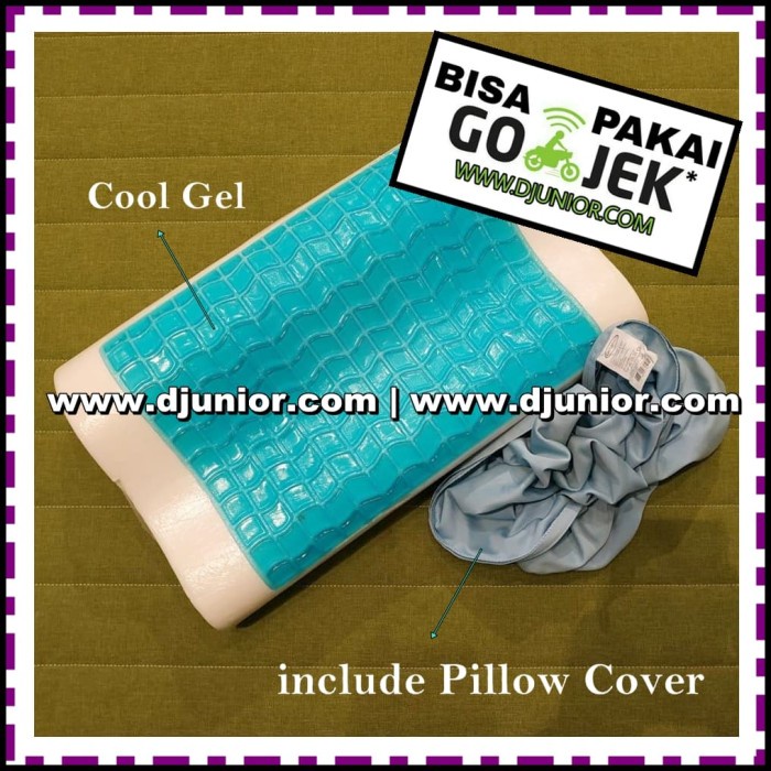 INFORMA - CONTOUR COOL GEL PILLOW / BANTAL KESEHATAN MEMORY FOAM #Bantal#Guling#Sprei#Bedcover#Murah