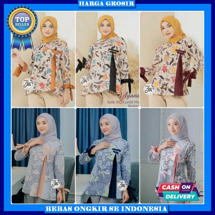 Kemeja Wanita Formal Buju Remaja Impor Atasan Wanita Terbaru Blouse Dewasa Casual Atsan Cewek Formal
