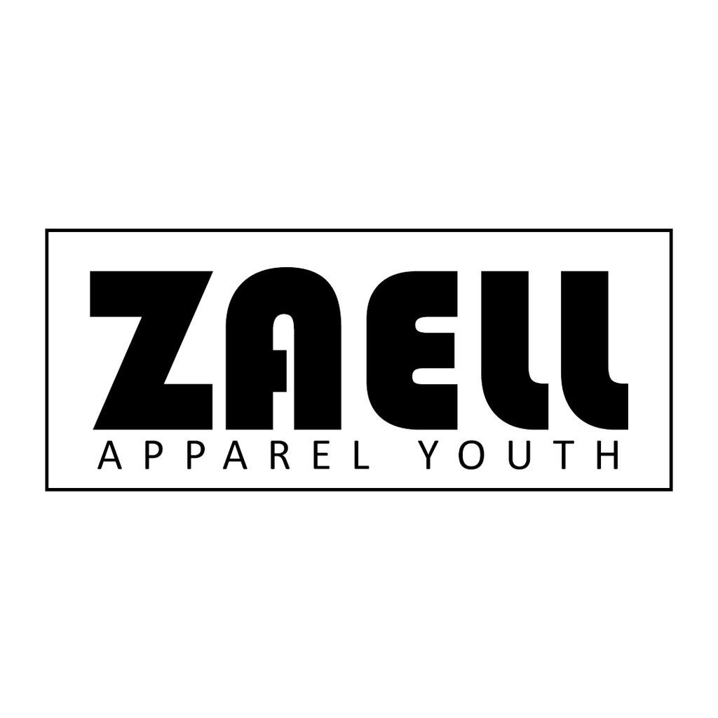 T-shirt putih zaell original yoodo / kaos distro casual atasan terpopuler terlaris pakaian pria wanita remaja dewasa unisex bukan uniqlo-2
