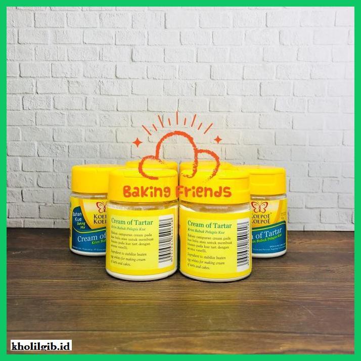

Redwop-Gnikab- Cream Of Tar-Tar Kupu-Kupu 43Gr -Hallall.