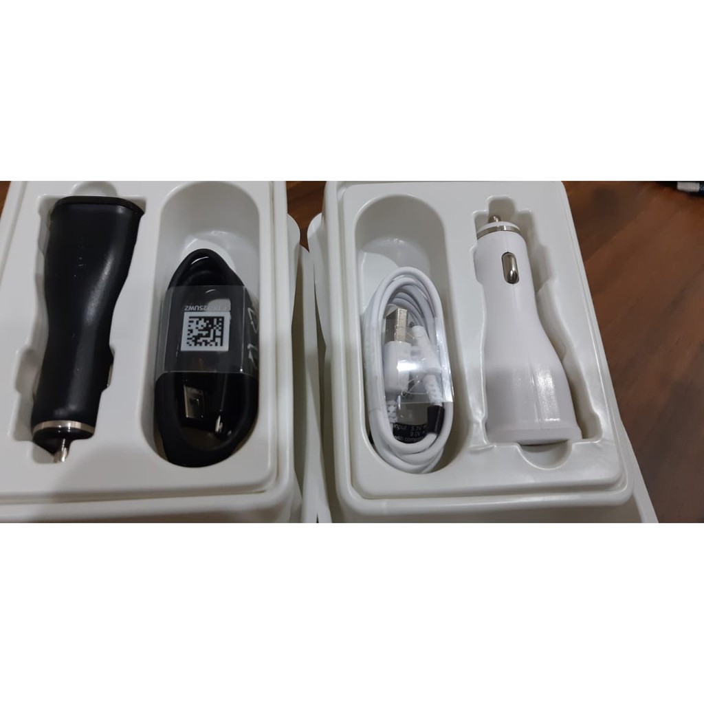 Saver mobil / charger mobil 2USB + kabel original 100% samsung fast charging